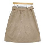 BURBERRY LONDON ベルト付き スカート ベージュ レディース バーバリーロンドン【中古】6-0115M∞