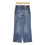 45R/45rpm おこめデニムシャルロット 加工 定価33000円 ジーンズ デニムパンツ ブルー レディース フォーティーファイブアールピーエム【中古】6-0115G∞