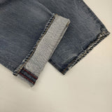 45R/45rpm おこめデニムシャルロット 加工 定価33000円 ジーンズ デニムパンツ ブルー レディース フォーティーファイブアールピーエム【中古】6-0115G∞