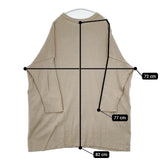 45R/45rpm スムースのチュニック ニット 定価44000円 チュニック ベージュ レディース フォーティーファイブアールピーエム【中古】5-1126T∞