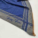 45R/45rpm バンダナ スカーフ ブルー グレー レディース フォーティーファイブアールピーエム【中古】5-1130G∞