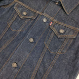 Levi's 78500-03 0500 RED TAB 3rdタイプ デニムジャケット ネイビー レディース リーバイス【中古】6-0330M∞