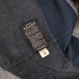 45R/45rpm パッチワーク デニム コットン インディゴ ロングスカート ブルー レディース フォーティーファイブアールピーエム【中古】6-0126M∞