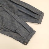 45R/45rpm モンプチデニムブラウス 定価22000円 コットン ブラウス シャツ ネイビー レディース フォーティーファイブアールピーエム【中古】6-0126M∞