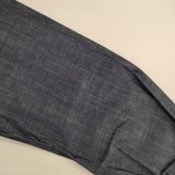 45R/45rpm モンプチデニムブラウス 定価22000円 コットン ブラウス シャツ ネイビー レディース フォーティーファイブアールピーエム【中古】6-0126M∞