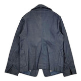 45R/45rpm アンダンテデニムカバーオールジャケット 定価40000円 デニムジャケット ネイビー レディース フォーティーファイブアールピーエム【中古】6-0126M∞