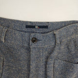 45R/45rpm ジャージデニムパンツ 定価38000円 コットン サイズ3 デニムパンツ ネイビー レディース フォーティーファイブアールピーエム【中古】6-0126G∞