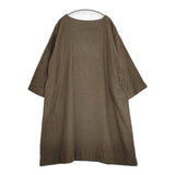 45R/45rpm フランネルのドレス 定価46200円 ワンピース ブラウン レディース フォーティーファイブアールピーエム【中古】5-1213T♪