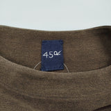 45R/45rpm フランネルのドレス 定価46200円 ワンピース ブラウン レディース フォーティーファイブアールピーエム【中古】5-1213T♪