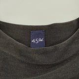 45R/45rpm フランネルのドレス 定価46200円 ワンピース チャコールグレー レディース フォーティーファイブアールピーエム【中古】5-1213T♪