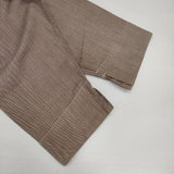 45R/45rpm スーピマオックスのMシャツ 定価30800円 プルオーバー 長袖シャツ ベージュ レディース フォーティーファイブアールピーエム【中古】6-0117M∞