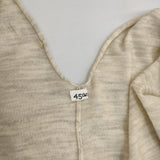 45R/45rpm ウォッシャブルウールカシュクール 定価25300円 羽織 カーディガン ベージュ レディース フォーティーファイブアールピーエム【中古】5-1208M∞