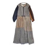 45R/45rpm 玉手箱ドレス 定価75900円 サイズ2 ワンピース ネイビー レディース フォーティーファイブアールピーエム【中古】5-1026M♪