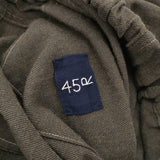 45R/45rpm ウールサージのテントスカート 定価44000円 ロングスカート カーキ レディース フォーティーファイブアールピーエム【中古】5-1206T♪