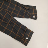 IDEE POOL H& by POOL ハンドバイプール IDEE Stand UP Collar Blouse スタンドカラー IDE-11-6 ブラウス シャツ グリーン系 レディース イデープール【中古】6-0126M∞