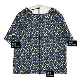 Sally Scott 57-85-3811 コットンレーヨン ドット柄 半袖Ｔシャツ カットソー ネイビー ホワイト ブルー グリーン レディース サリースコット【中古】6-0605S∞
