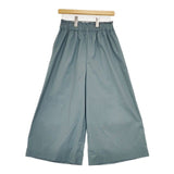 ADIEU TRISTESSE 綿ポリエステルギャザーパンツ B0143AFP029 イージーワイド パンツ ブルーグリーン レディース アデュートリステス【中古】6-0126M∞