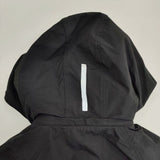 KURASHI&Trips 晴れの日も着たいレインコート 収納バッグ付 コート ブラック レディース クラシアンドトリップス/北欧、暮らしの道具店【中古】6-0117M∞