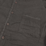 MORIKAGE SHIRT ura morikage Shirt コットン サイズ3 半袖 半袖シャツ ブラック レディース モリカゲシャツキョウト【中古】6-0605S∞