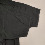 MORIKAGE SHIRT ura morikage Shirt コットン サイズ3 半袖 半袖シャツ ブラック レディース モリカゲシャツキョウト【中古】6-0605S∞