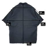 MORIKAGE SHIRT ura morikage Shirt コットン サイズ3 半袖 半袖シャツ ブラック レディース モリカゲシャツキョウト【中古】6-0605S∞