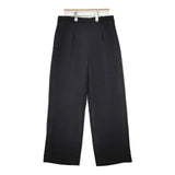 KURASHI&Trips 903-70904032-X ポリエステル スラックス パンツ ブラック レディース クラシアンドトリップス/北欧、暮らしの道具店【中古】6-0126G∞