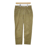 OMNIGOD モールスキン ストレッチ パンツ カーキ レディース オムニゴッド【中古】5-1208T∞