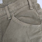 OMNIGOD モールスキン ストレッチ パンツ カーキ レディース オムニゴッド【中古】5-1208T∞