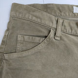 OMNIGOD モールスキン ストレッチ パンツ カーキ レディース オムニゴッド【中古】5-1208T∞