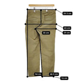 OMNIGOD モールスキン ストレッチ パンツ カーキ レディース オムニゴッド【中古】5-1208T∞