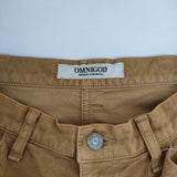OMNIGOD モールスキン ストレッチ パンツ ベージュ レディース オムニゴッド【中古】5-1208T∞