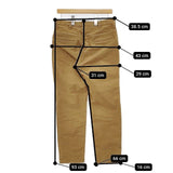 OMNIGOD モールスキン ストレッチ パンツ ベージュ レディース オムニゴッド【中古】5-1208T∞