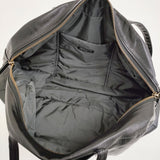 KURASHI&Trips 「がんばりどきも私らしく」一田憲子さんとつくったラウンドレザーバッグ ブラック レディース クラシアンドトリップス/北欧、暮らしの道具店【中古】5-1026G♪