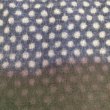 pas de calais ドット柄 マフラー ストール ネイビー ホワイト レディース パドカレ【中古】5-1120T◎