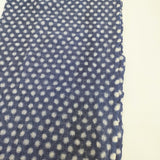 pas de calais ドット柄 マフラー ストール ネイビー ホワイト レディース パドカレ【中古】5-1120T◎