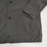 Normally ノーマリー 北欧、暮らしの道具店 903-7100049-X ライトジャケット 中綿 ノーカラージャケット グレー レディース【中古】5-1208T∞