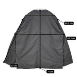 Normally ノーマリー 北欧、暮らしの道具店 903-7100049-X ライトジャケット 中綿 ノーカラージャケット グレー レディース【中古】5-1208T∞