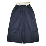 KURASHI&Trips 903-70905060-X コットン ワイドパンツ キュロット ネイビー レディース クラシアンドトリップス/北欧、暮らしの道具店【中古】6-0126G∞