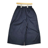 KURASHI&Trips 903-70905060-X コットン ワイドパンツ キュロット ネイビー レディース クラシアンドトリップス/北欧、暮らしの道具店【中古】6-0126G∞