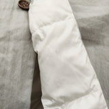 ESTROISLOSE ライトワッシャーツイルダウンコート 定価59400円 EB23304 ダウンコート ライトグレー レディース エストゥロワルーズ【中古】5-1123A♪