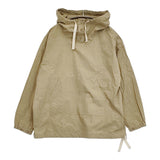 かぐれ Cotton anorak コットンアノラック 定価26400円 GAA6-27M115 プルオーバージャケット ブルゾン 25AW ベージュ レディース【中古】5-1026M♪