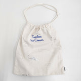 TEMBEA 巾着 ICE アイスクリームバッグ 定価8800円 巾着バッグ 2025 アイボリー レディース テンベア【中古】5-1026G♪