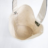 TEMBEA Baguette tote PIZZA バケット ピザ トートバッグ ホワイト ブラック レディース テンベア【中古】6-0111G∞