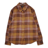 patagonia W’s Fjord Flannel Shirt ウィメンズフィヨルドフランネルシャツ 42406 長袖シャツ FA24 ブラウン レディース パタゴニア【中古】5-1208T∞