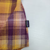 patagonia W’s Fjord Flannel Shirt ウィメンズフィヨルドフランネルシャツ 42405 長袖シャツ FA23 パープル オレンジ レディース パタゴニア【中古】5-1208T∞
