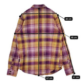 patagonia W’s Fjord Flannel Shirt ウィメンズフィヨルドフランネルシャツ 42405 長袖シャツ FA23 パープル オレンジ レディース パタゴニア【中古】5-1208T∞