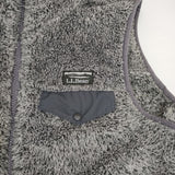 L.L.Bean Hi-Pile Fleece Vest ハイパイルフリースベスト 512314 ベスト グレー レディース エルエルビーン【中古】5-1208T∞
