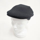 BLOCK HEADWEAR ブロックヘッドウェア ウールナイロン 帽子 ハンチング ブラック メンズ【中古】5-1202T◎