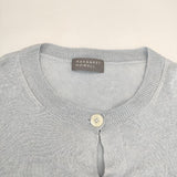 MARGARET HOWELL HOUSEHOLD GOODS FINE LINEN 589-4164004 サマー カーディガン 24SS ライトブルー レディース マーガレットハウエル【中古】6-0415M∞