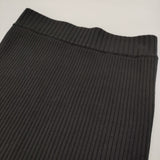 Deuxieme Classe/EVERYDAY I LIKE リブスカート 38 定価31900円 ロングスカート ブラック レディース ドゥーズィエムクラス/エヴリディアイライク【中古】5-1206T♪